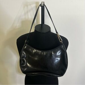 Danier Leather Black Mini Handbag